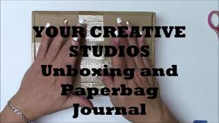 Your Creative Studios September Unboxing + Paper Bag Project/Tutorial