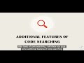 Ways of Code Searching Function in SQL Account
