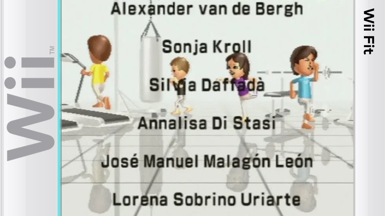 Wii Fit - Wii - End Credits