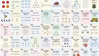 🧩 Only 1% Can Solve All 50 Brain Teasers! LIVE #brainteaserchallenge #livechallenge #live