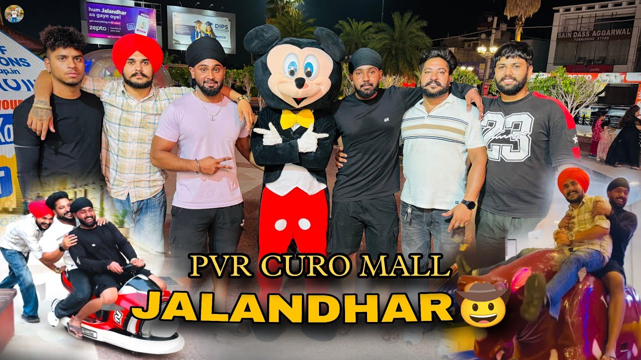 PVR CURO MALL JALANDHAR || ZOREKO BOWLING 🎳 || The Manpreet Vlogs 