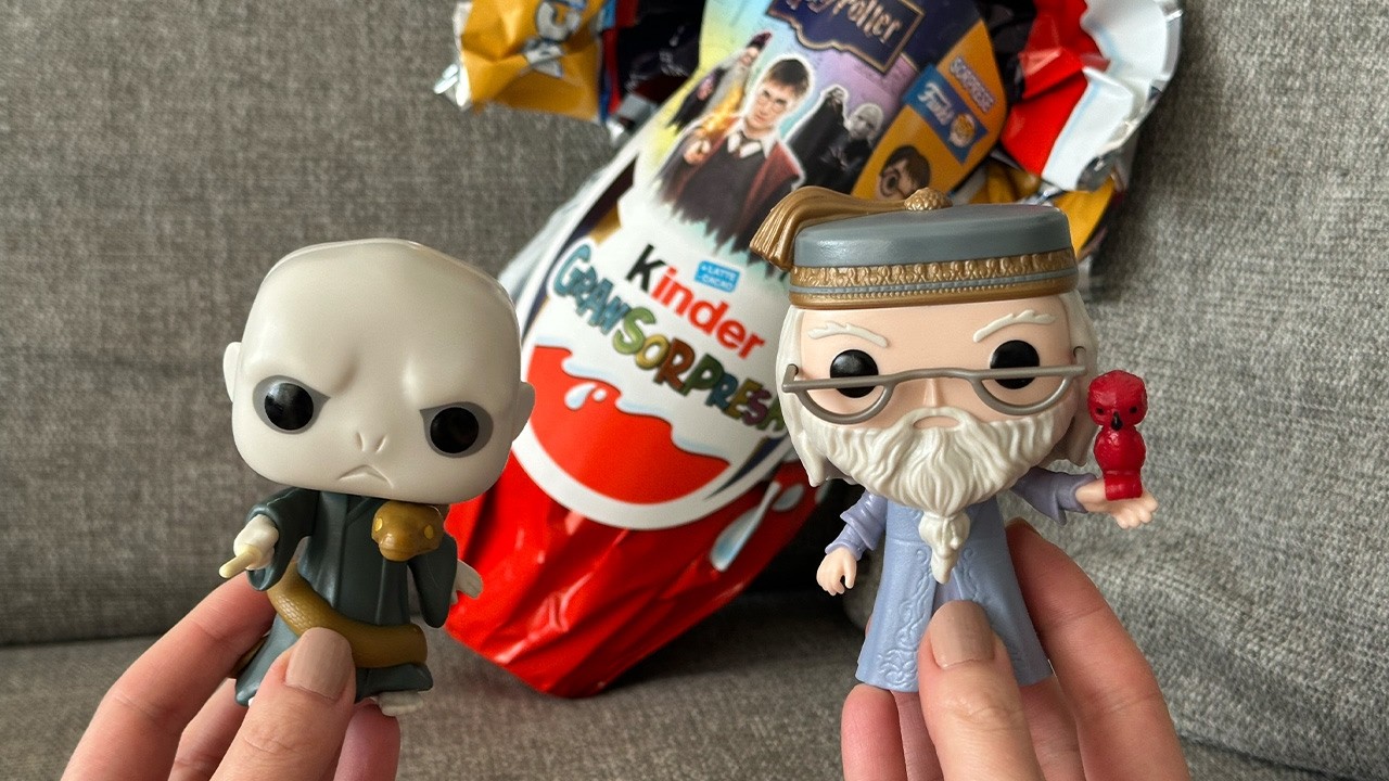 Special Edition Harry Potter Funko POP Kinder Surprise Egg - YouTube