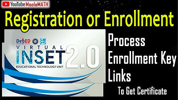 REGISTRATION AND ENROLLMENT IN THE VINSET 2.0