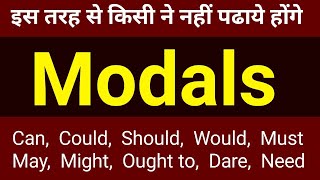 What are Modals (May, Might, Would, Could, Ought to, Must, Dare) - auxiliary verb | English Grammar