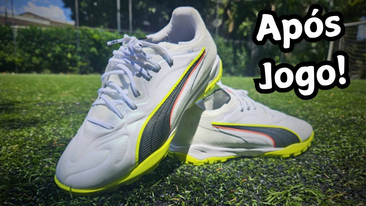 I tested the Puma King 20 Pro Cage TF in a game | Review After