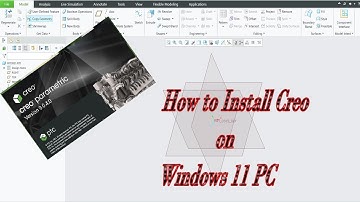 How to Install Creo Parametric PTC CAD Software on Windows 11 PC Tutorial for Beginners