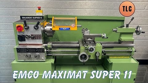 Emco Maximat Super 11 Accessories Power Feed Lathe Svarv Tour Tokarka Drehmaschine Drehbank