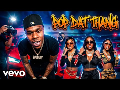 DaBaby - POP DAT THANG (Remix) ft. GloRilla & Yung Miami (Official ai Music Video)