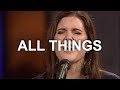 All Things - David & Nicole Binion (Official Live Video)