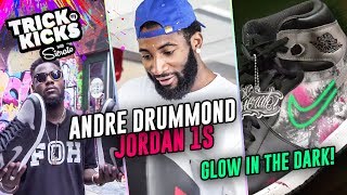 Custom Jordan 1s For NBA All Star Andre Drummond! #1 Sneaker Artist Sierato Has SKILLS