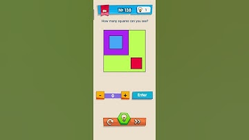 IQ Boost Level 138 | IQ Boost How many squares can you see