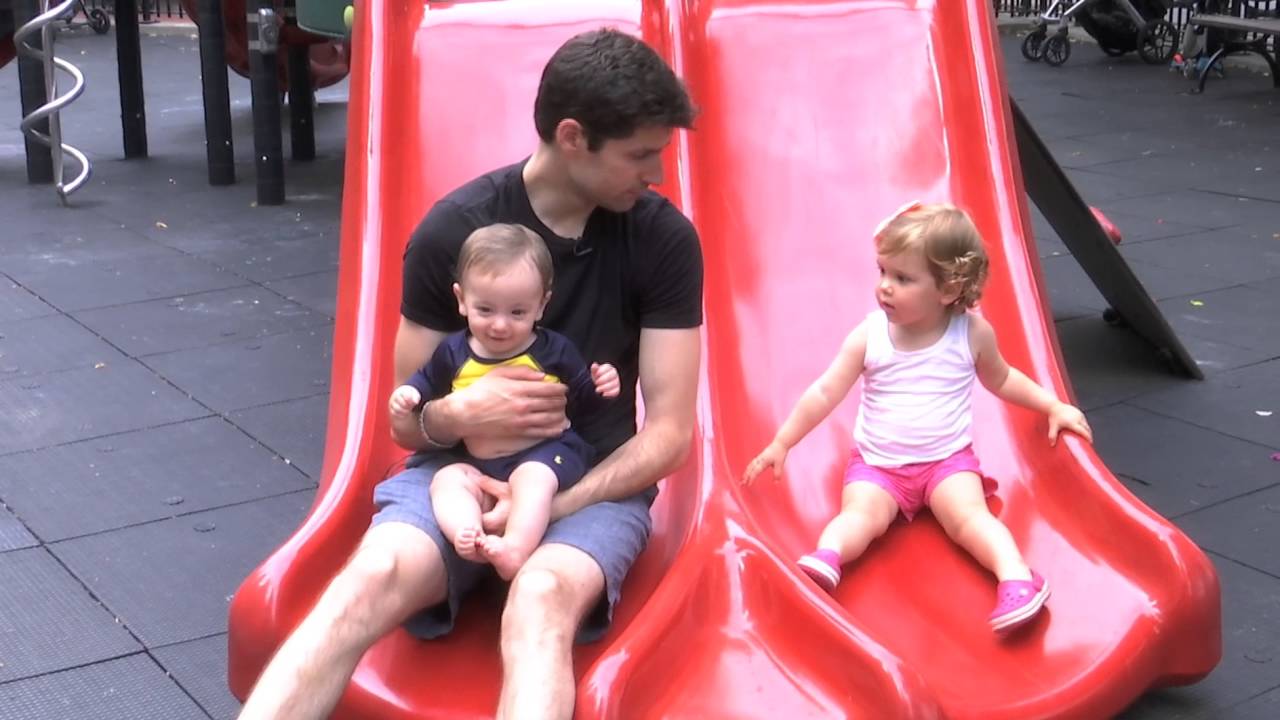 Ben Aaron And His Son, Adrian Cool Down For The Summer - YouTube
