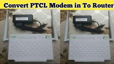 How to Use Your PTCL Modem as Wifi Router  Access Point