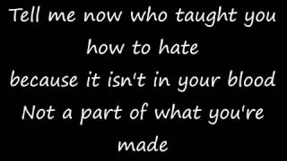 Disturbed - Who Taught You How To Hate Lyrics