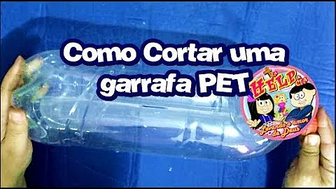 O que fazer com tiras de garrafa pet?