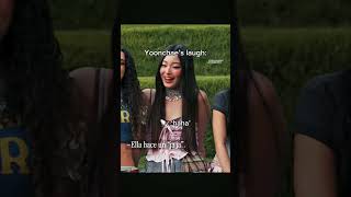 Yoonchae's laugh😭 #eyekonic #laugh #comeback #newera #yoonchae #haha
