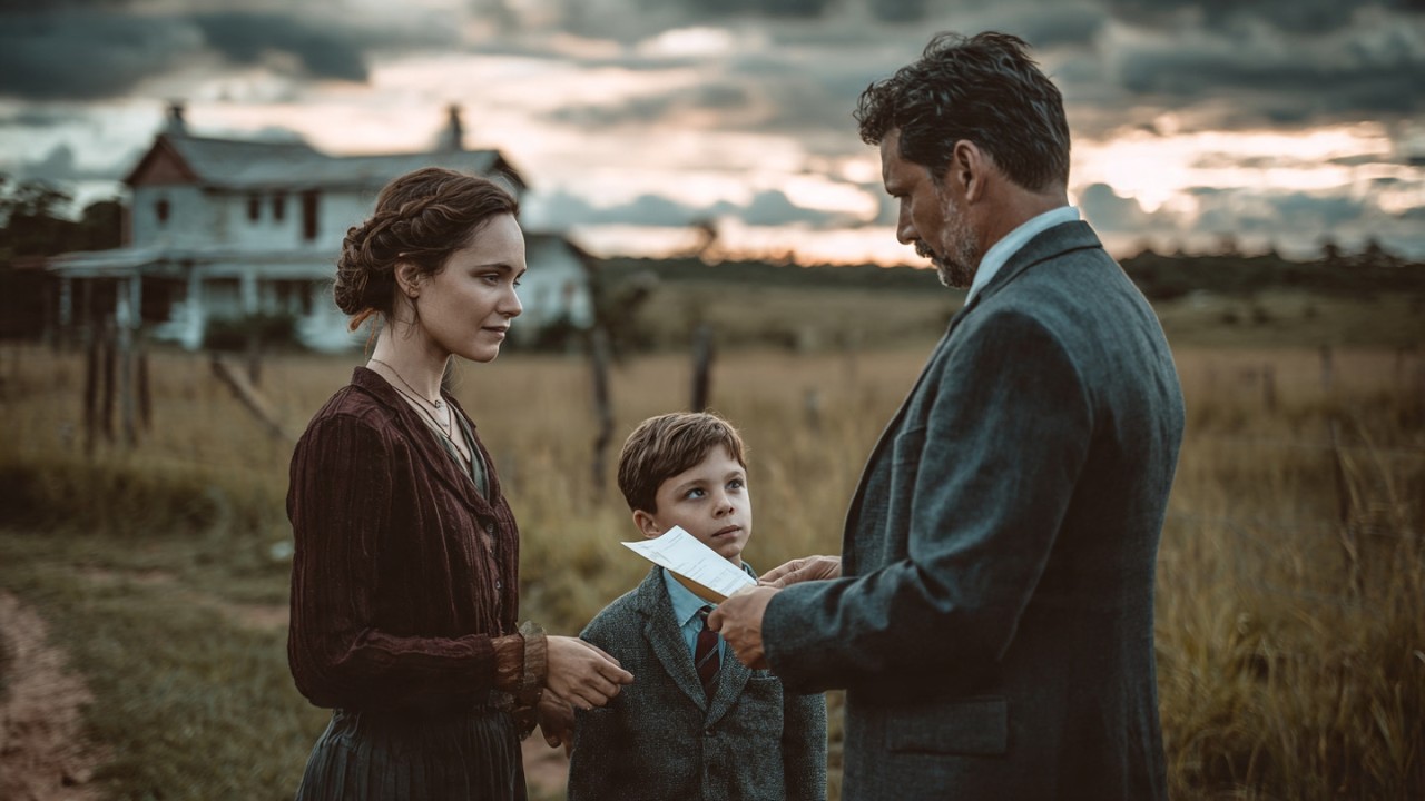 Viúva Largada Com Seu Filho, Herda Um Sitio Gigante Do Seu Pai - Depois Aconteceu Que..