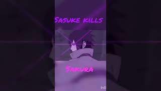 Sasuke Puts Sakura Under A Genjutsu