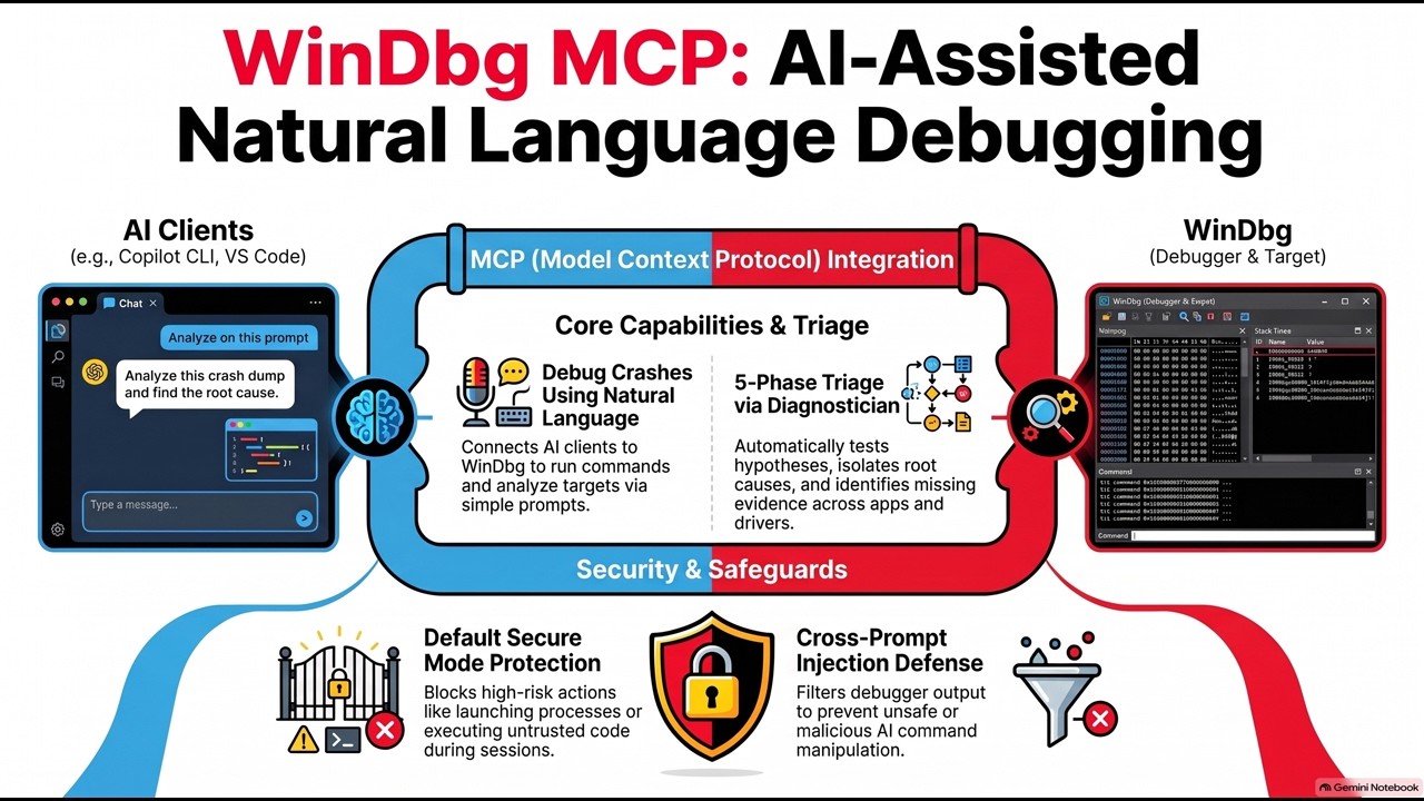 (Podcast) Introducing WinDbg MCP Natural Language AI Debugging - YouTube
