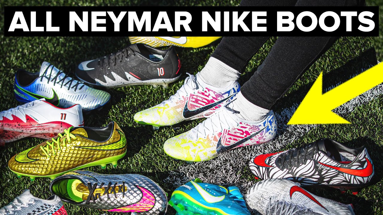 all neymar boots