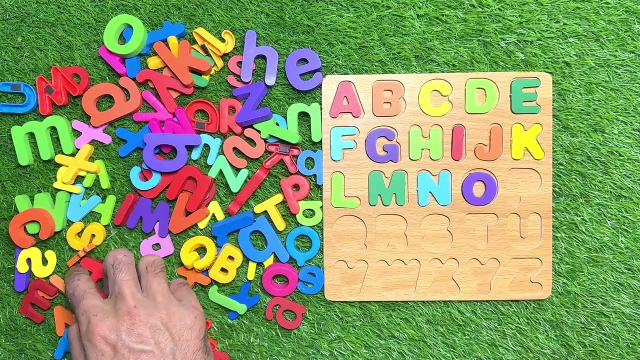ABC Puzzle | Help Me Find The Alphabet Letters | Preschool