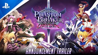 Phantom Breaker Omnia - Announcement Trailer Ps4