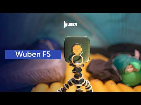 Кемпінговий ліхтар-лампа-павербанк WUBEN F5 Green, видео 1