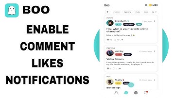 How To Enable Comment Likes Notifications On Boo App