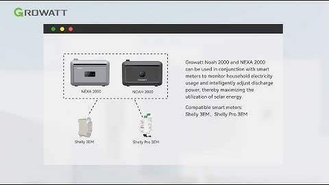 How to Set Up Growatt NOAH 2000 & NEXA 2000 with Shelly Smart Meters | Configuration & Work Modes
