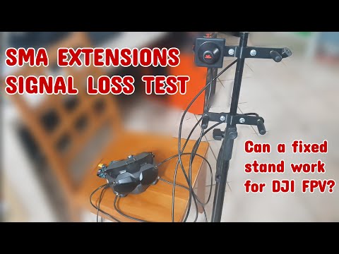 Do SMA Extensions Degrade FPV Signal? - DJI Digital Signal Loss Test