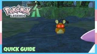 Where To Catch Alpha Dedenne In Pokemon Legends Za Location Quick Guide