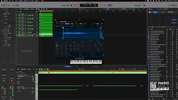(Silent Cook Up) Making A Chris Brown x Drake Type Beat In Logic Pro X