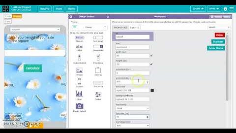 Area and perimeter app from code org