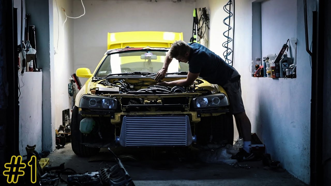 Skyline R34 Rebuild for Max BOOST #1 - Intake Manifold and Intercooler