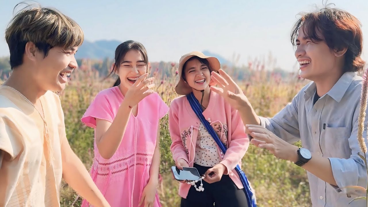 Sa Kaw  motorcycle accident 😳ကရင်မ​လေးဆိုင်ကယ်​မောက် 😱2025 Behind the scenes of the new song shoot😍