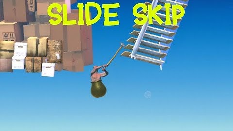 3 WAYS TO DO SLIDE SKIP!! (Getting Over It with Bennett Foddy)