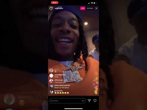 Wiz Khalifa At Studio New Taylor Gang Album? IG LIVE