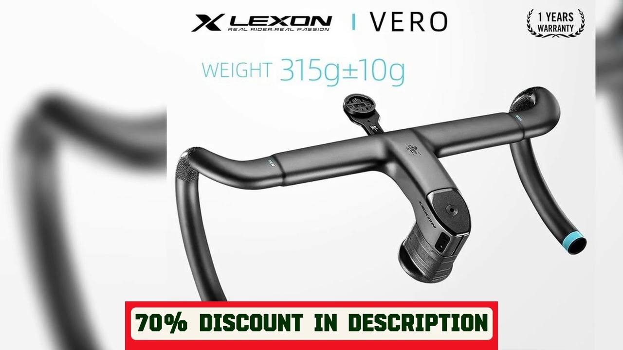 A must-have product! LEXON 2023 Carbon Road Handlebars Ultralight Full Inner Cable Vero Integrated