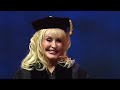 The University of Tennessee Awards Dolly Parton Honorary Doctorate (2009)
