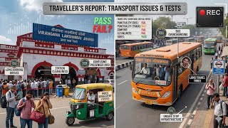 Jhansi Public Transport Reality Check 🚍🚆 | Bus vs Train Experience & Public Problems