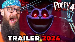 🔥 Już Jest! *POPPY PLAYTIME: CHAPTER 4* - "OFFICIAL GAME TRAILER 2024" ( Catnap Ma BRATA ? ) screenshot 4