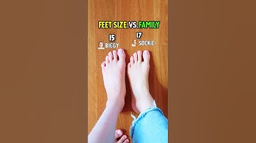 Weird family of 8 Shoe Size comparison #norrisnuts