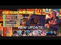GUSION KOF SKIN SCRIPT K' NEW UPDATE!!! | NO BANNED | FULL EFFECTS