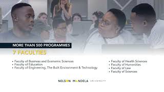 Nelson Mandela University Virtual Open Day - Your journey is just starting.