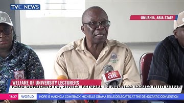 ASUU Gives FG 21-Day Ultimatum To Address Outstanding Issues