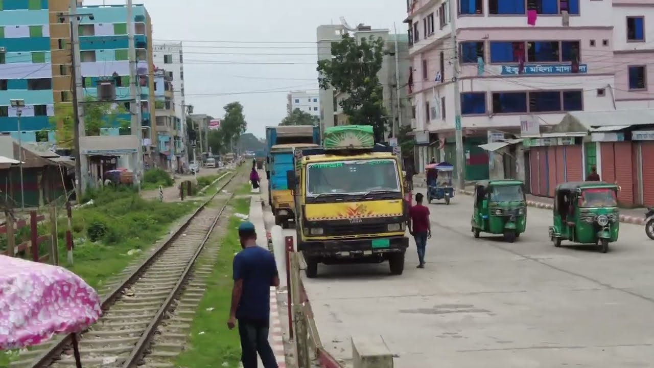 Cumilla to Nangalkot BD Journey by Bus - ASMR