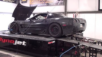 Blevins Tuning Supercharged C5 ZO6 Corvette dyno vid
