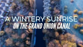 A Wintery Sunrise on the Grand Union Canal | DJI Mini 2