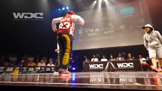 心優弥(MiYU 優弥/YUYA) vs GrandSlam(HiYORI Ri∀) FINAL KIDS WDC 2017 FINAL WORLD DANCE COLOSSEUM