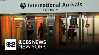 NYC advocates rally against President Trump's new travel ban